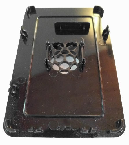 (raspberry pi refroidissement). Couvercle du boitier, face interne