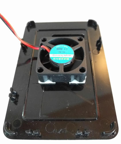 (raspberry pi refroidissement). Ventilateur collé