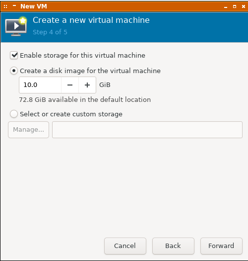Kernel Virtual Machine: étape 6 sur 8