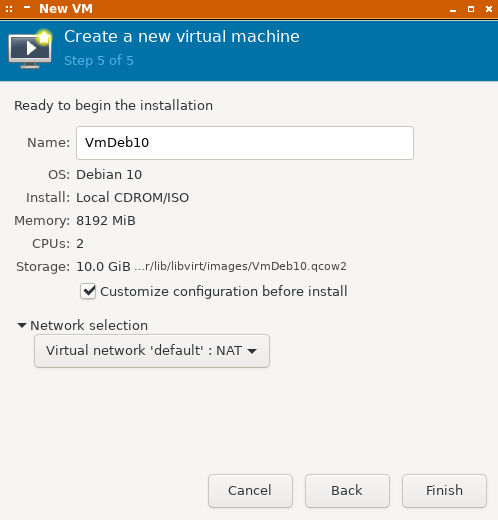 Kernel Virtual Machine: étape 7 sur 8