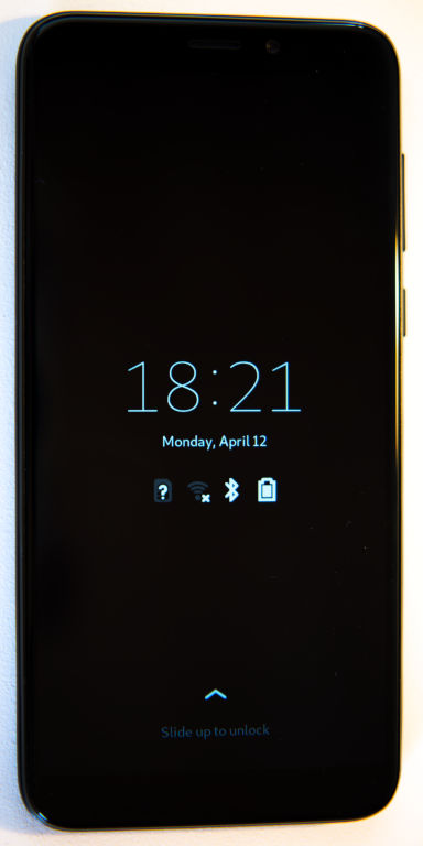 Pinephone: L&rsquo;OS Mobian est installé