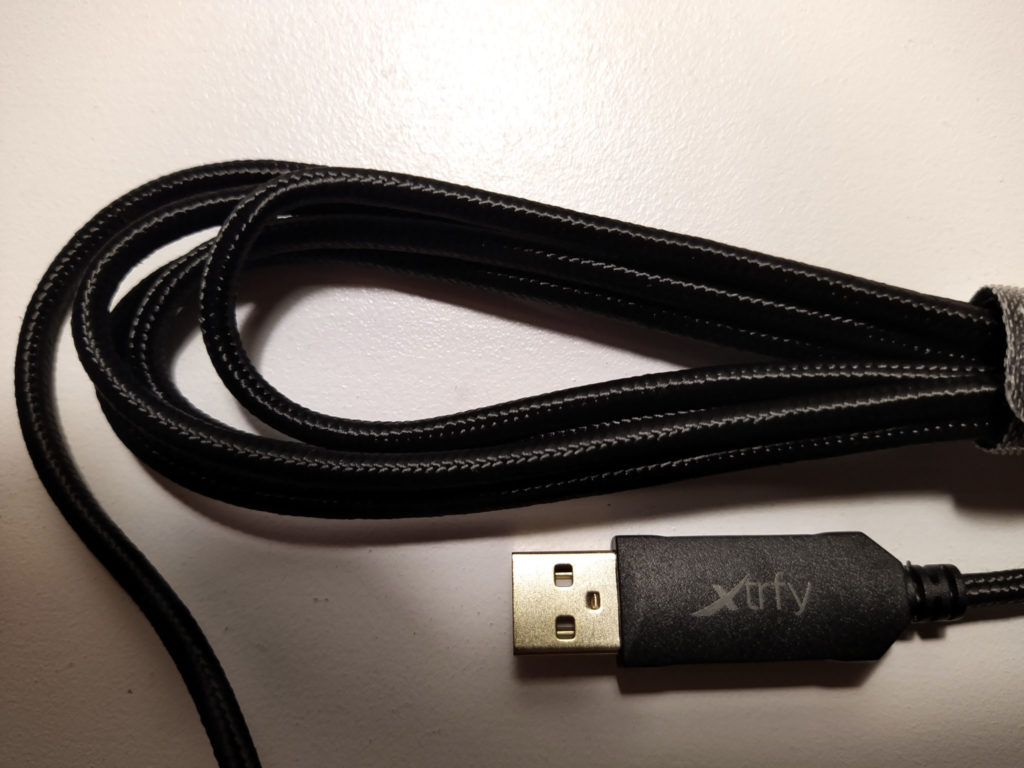 Détail du câble USB