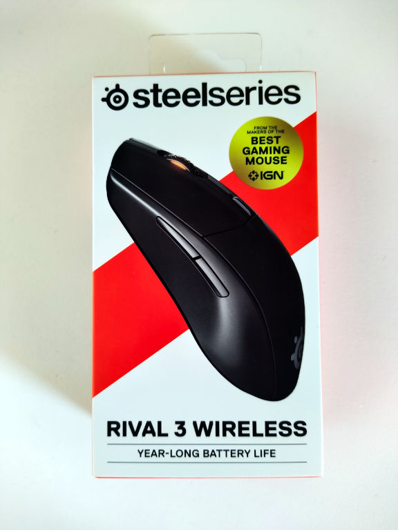 SteelSeries Rival 3 Wireless: boîte