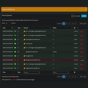 Exemple de logs